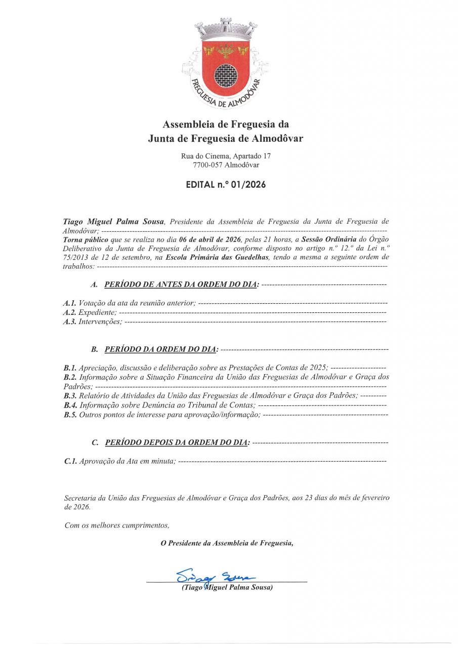 Assembleia de Freguesia